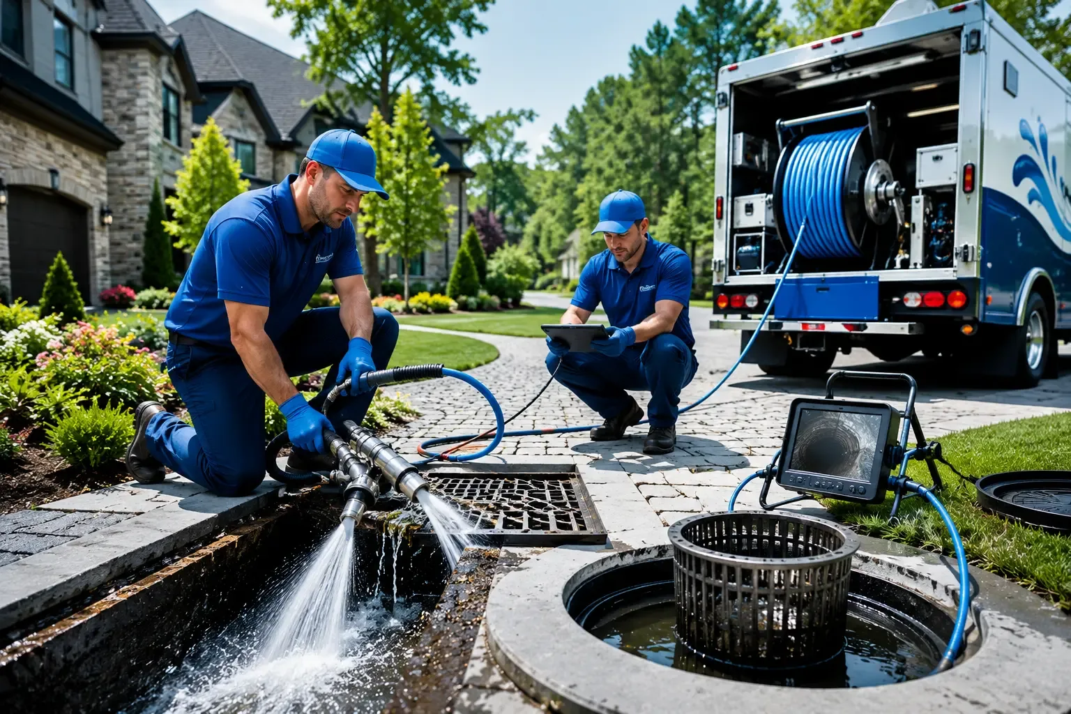 Local outdoor drain cleaning professionals in Minersville, PA