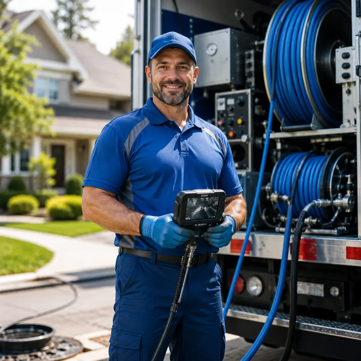 Local outdoor drain cleaning specialists in Minersville, PA